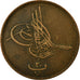 Coin, Egypt, Abdul Aziz, 20 Para, 1862/AH1277, EF(40-45), Bronze, KM:244