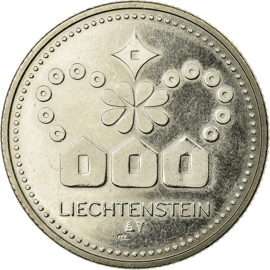 Liechtenstein, Token, Touristic token, Vaduz - Château, Arts & Culture, SPL-