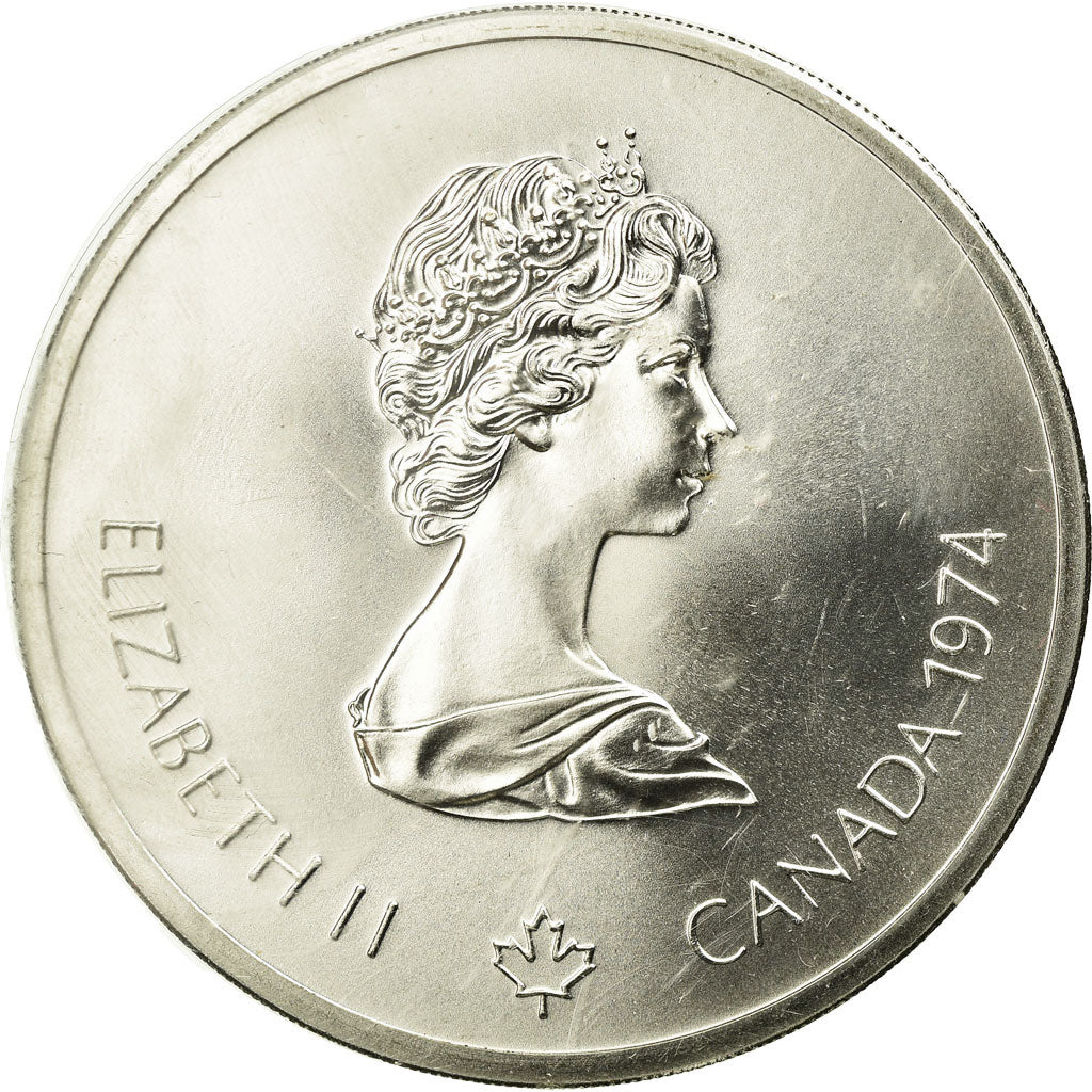 Coin, Canada, Elizabeth II, 10 Dollars, 1974, Royal Canadian Mint, Ottawa