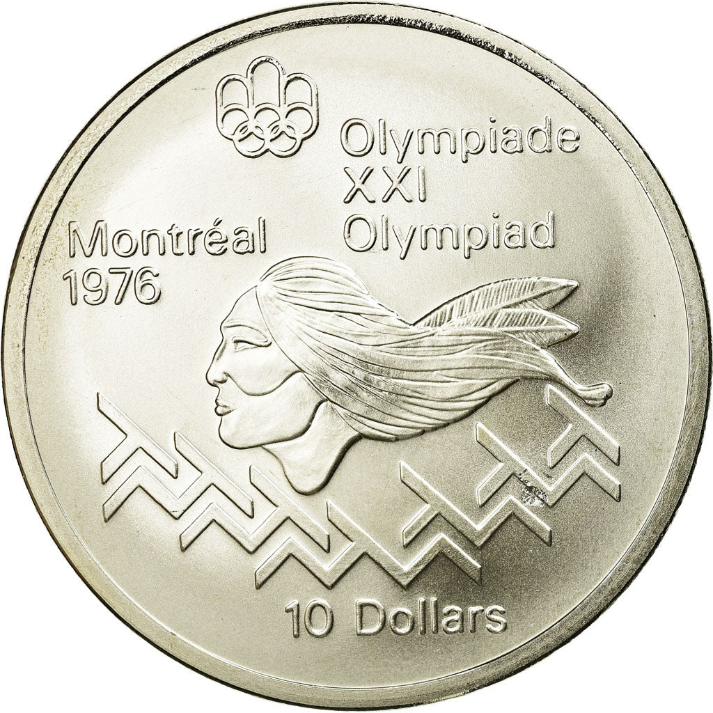 Coin, Canada, Elizabeth II, 10 Dollars, 1975, Royal Canadian Mint, Ottawa