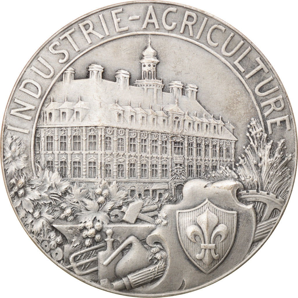 France, Medal, French Fifth Republic, Business & industry, Lefebvre, SUP, Argent
