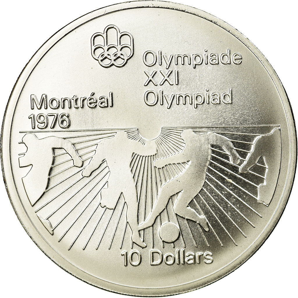 Coin, Canada, Elizabeth II, 10 Dollars, 1976, Royal Canadian Mint, Ottawa