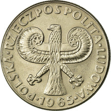 Moneda, Polonia, 10 Zlotych, 1965, Warsaw, EBC, Cobre - níquel, KM:55