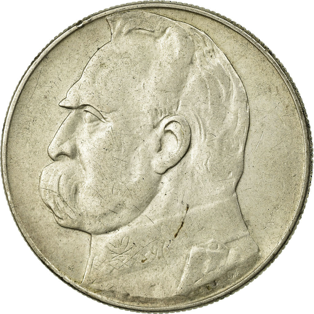 Monnaie, Pologne, 10 Zlotych, 1936, Warsaw, TTB, Argent, KM:29