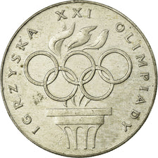 Coin, Poland, 200 Zlotych, 1976, Warsaw, EF(40-45), Silver, KM:86