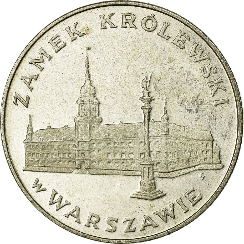 Coin, Poland, 100 Zlotych, 1975, Warsaw, EF(40-45), Silver, KM:76