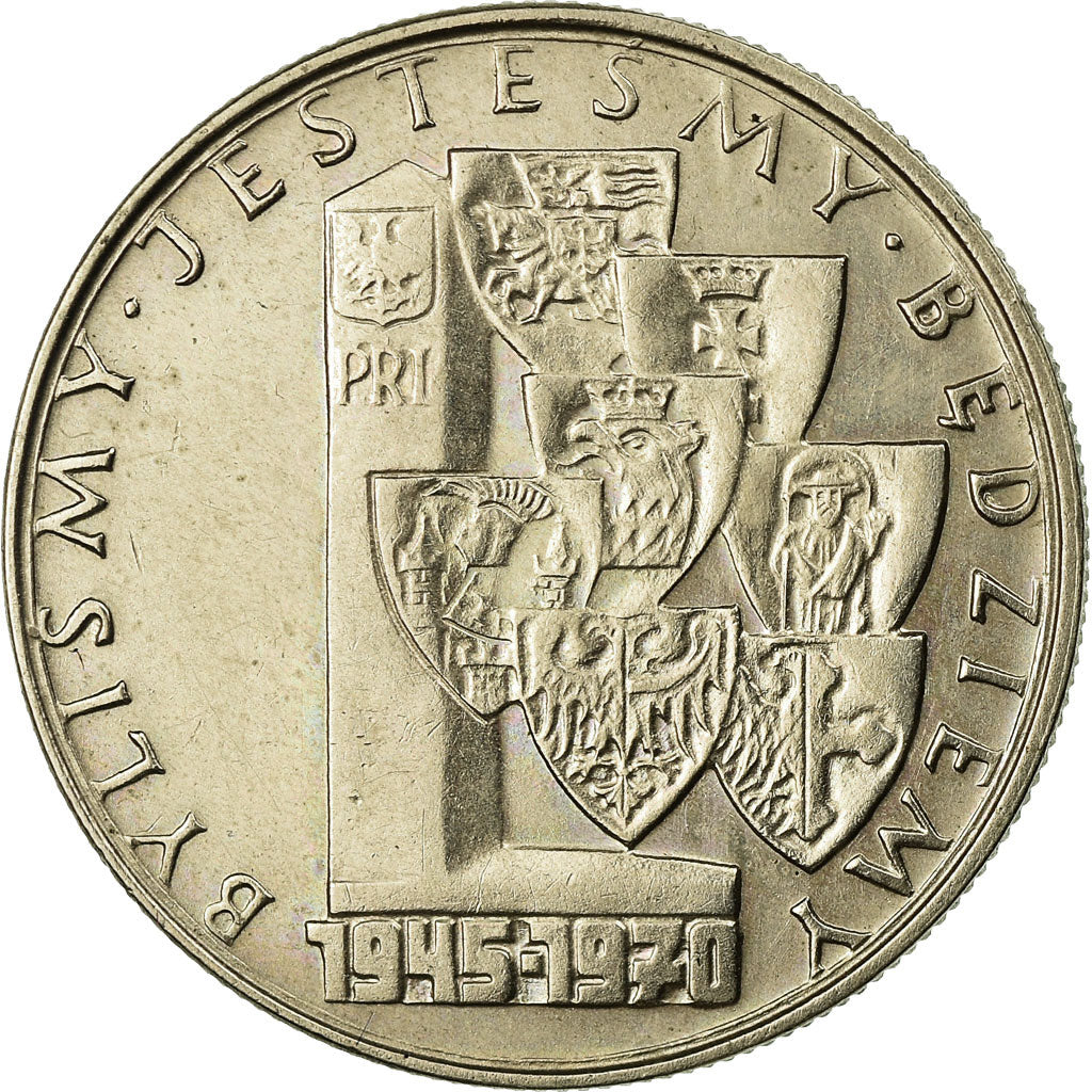 Coin, Poland, 10 Zlotych, 1970, Warsaw, AU(55-58), Copper-nickel, KM:62