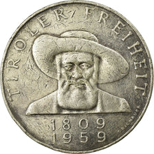 Monnaie, Autriche, 50 Schilling, 1959, TTB, Argent, KM:2888