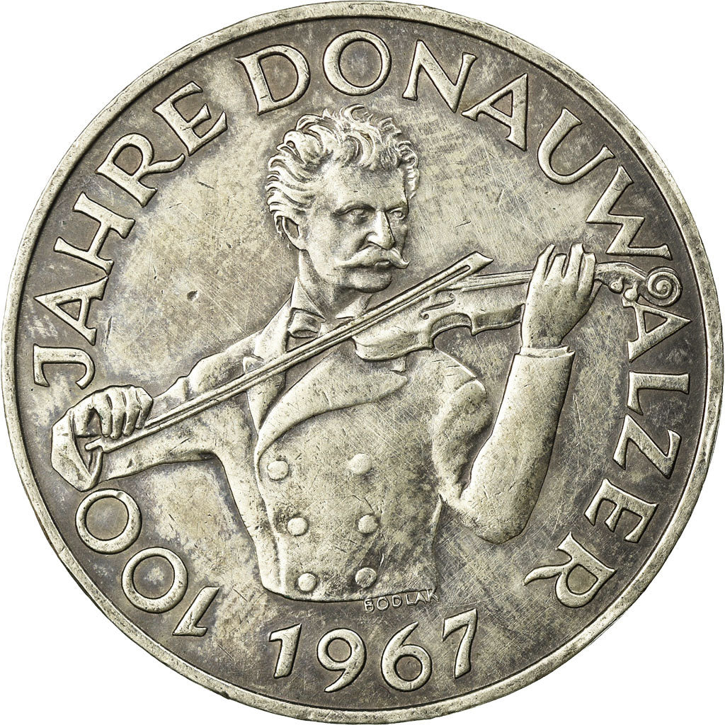 Monnaie, Autriche, 50 Schilling, 1967, SUP, Argent, KM:2902