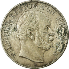 Coin, German States, PRUSSIA, Wilhelm I, Thaler, 1871, Berlin, F(12-15), Silver