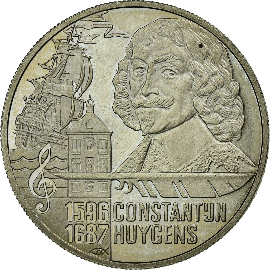 Netherlands, 5 Euro, 1996, AU(55-58), Copper-nickel, KM:126