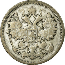 Monnaie, Russie, Nicholas II, 15 Kopeks, 1906, Saint-Petersburg, TTB, Argent