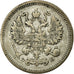 Monnaie, Russie, Nicholas II, 10 Kopeks, 1910, Saint-Petersburg, TTB, Argent