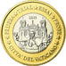Watykan, Medal, 1 E, Essai-Trial Benoit XVI, 2011, MS(63), Bimetaliczny