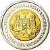 Watykan, Medal, 2 E, Essai-Trial Benoit XVI, 2011, MS(63), Bimetaliczny