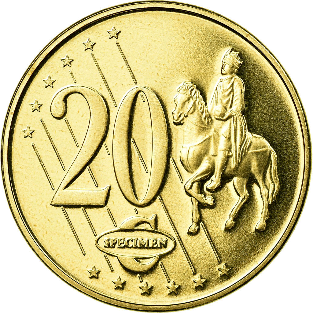 Vatikan, Medaille, 20 C, Essai-Trial Benoit XVI, 2008, UNZ, Messing