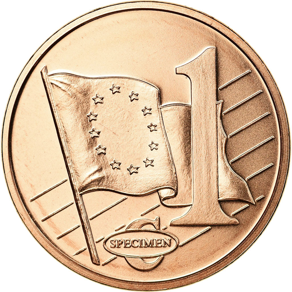 Watykan, Medal, 1 C, Essai-Trial Benoit XVI, 2011, MS(63), Miedź