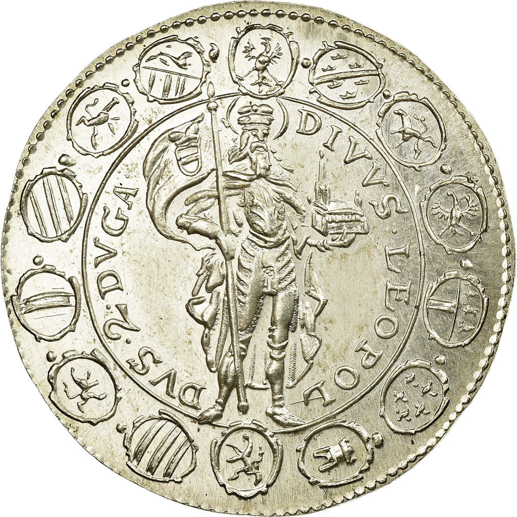 Moneda, Austria, 2 Ducat, 1963, EBC+, Plata, KM:M29a