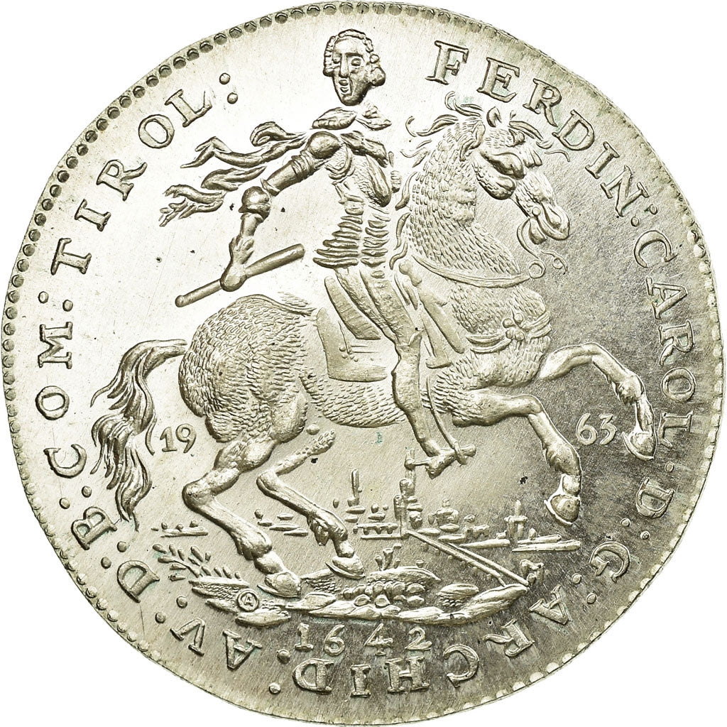 Moneda, Austria, 2 Ducat, 1963, EBC+, Plata, KM:M29a