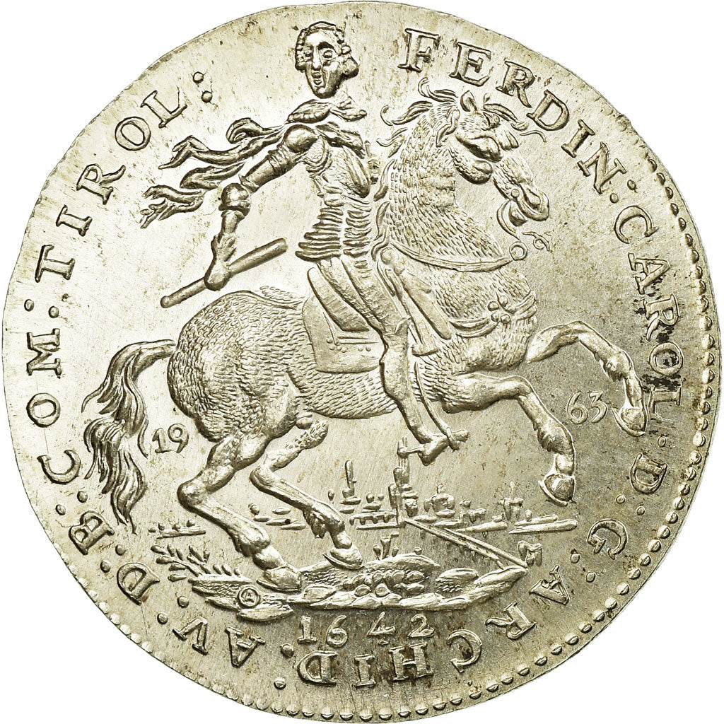 Moeda, Áustria, 2 Ducat, 1963, AU(55-58), Prata, KM:M29a