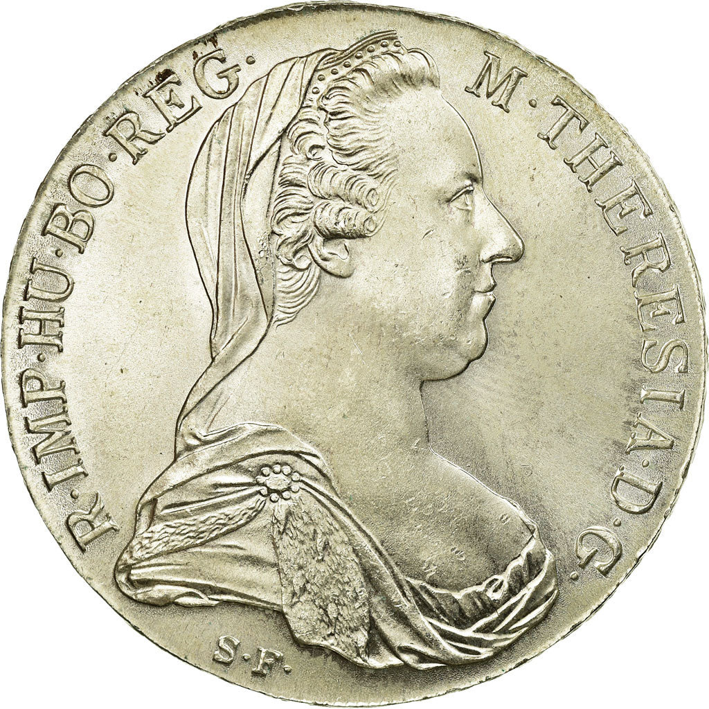 Coin, Austria, Joseph II, Thaler, 1780, Official restrike, MS(63), Silver, KM:T1