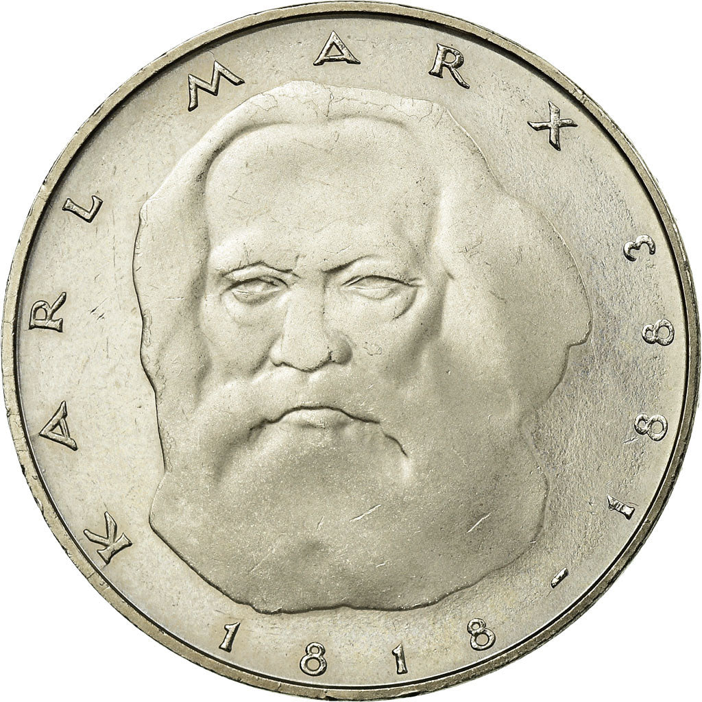 Monnaie, République fédérale allemande, 5 Mark, 1983, Hamburg, Germany, SUP