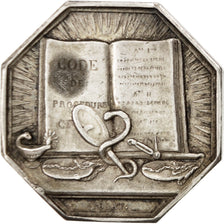 France, Justice, Politics, Society, War, Medal, EF(40-45), Rogat, Silver, 33,...