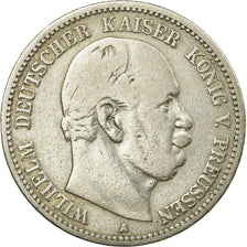 Coin, German States, PRUSSIA, Wilhelm I, 2 Mark, 1877, Berlin, VF(30-35)