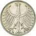 Moneta, GERMANIA - REPUBBLICA FEDERALE, 5 Mark, 1951, Stuttgart, MB+, Argento