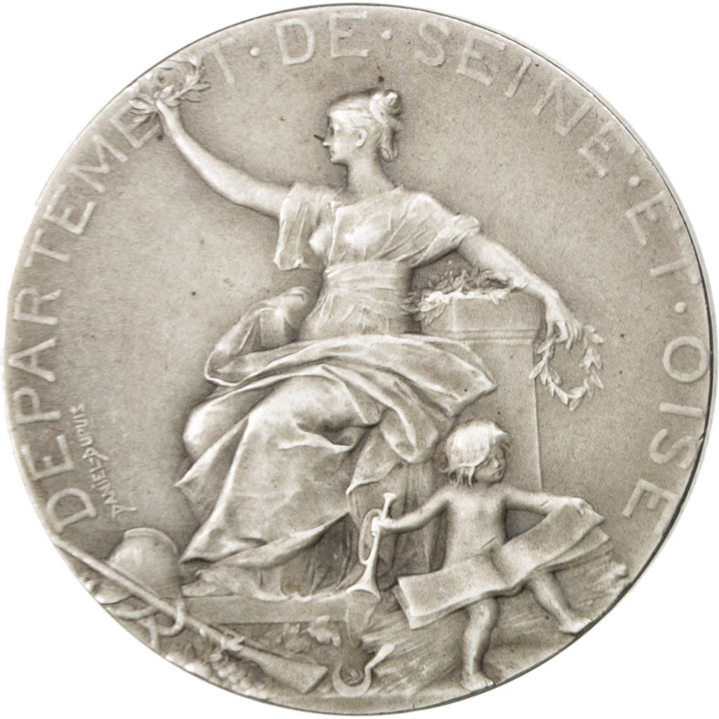 France, Medal, French Third Republic, Politics, Society, War, Dupuis.D