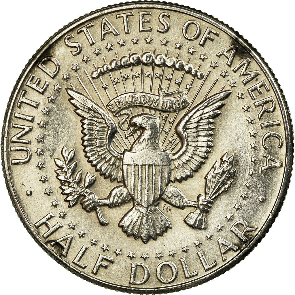 Coin, United States, Kennedy Half Dollar, Half Dollar, 1964, U.S. Mint