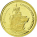 Moeda, Palau, Dollar, 2007, MS(65-70), Dourado, KM:337
