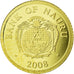 Coin, Nauru, 5 Dollars, 2008, Franz Kafka, MS(65-70), Gold