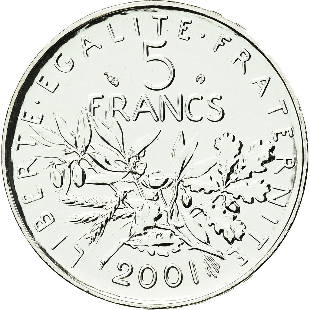 Monnaie, France, 5 Francs, 2001, Paris, FDC, Argent, Gadoury:771, KM:1309