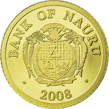 Coin, Nauru, Franz Kafka, 5 Dollars, 2008, MS(65-70), Gold