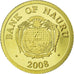 Coin, Nauru, Franz Kafka, 5 Dollars, 2008, MS(65-70), Gold
