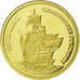 Coin, Palau, Christophe Colomb, Dollar, 2007, MS(65-70), Gold, KM:337
