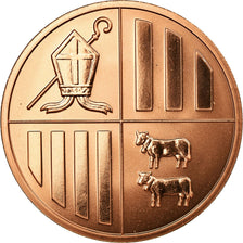 Munten, Andorra, Centimo, 2014, FDC, Koper, KM:New