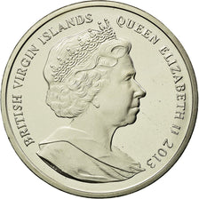 Coin, BRITISH VIRGIN ISLANDS, Elizabeth II, Dollar, 2013, Pobjoy Mint