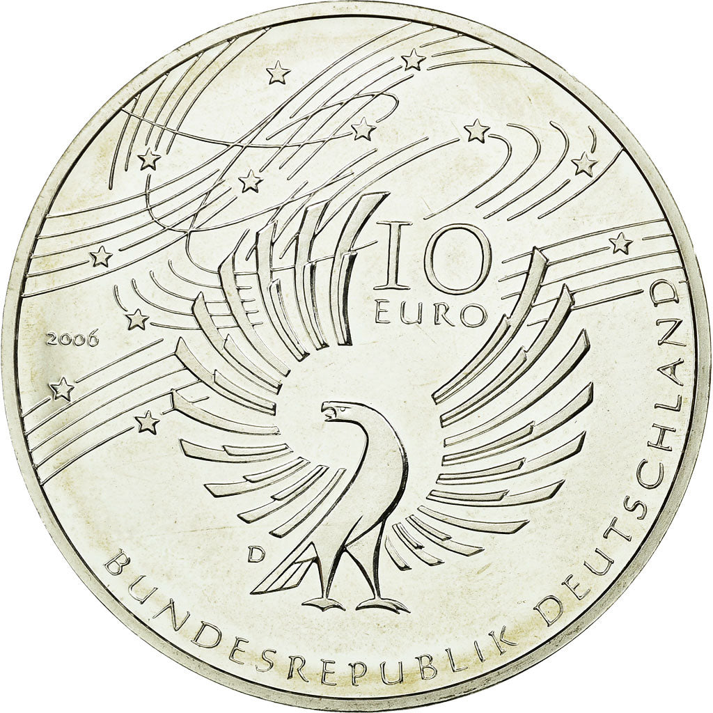 Coin, GERMANY - FEDERAL REPUBLIC, 10 Euro, 2006, Munich, Germany, MS(65-70)