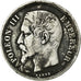 Moneda, Francia, Napoleon III, Napoléon III, Franc, 1857, Paris, BC+, Plata