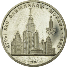 Moeda, Rússia, Rouble, 1979, Saint-Petersburg, AU(55-58), Cobre-Níquel-Zinco
