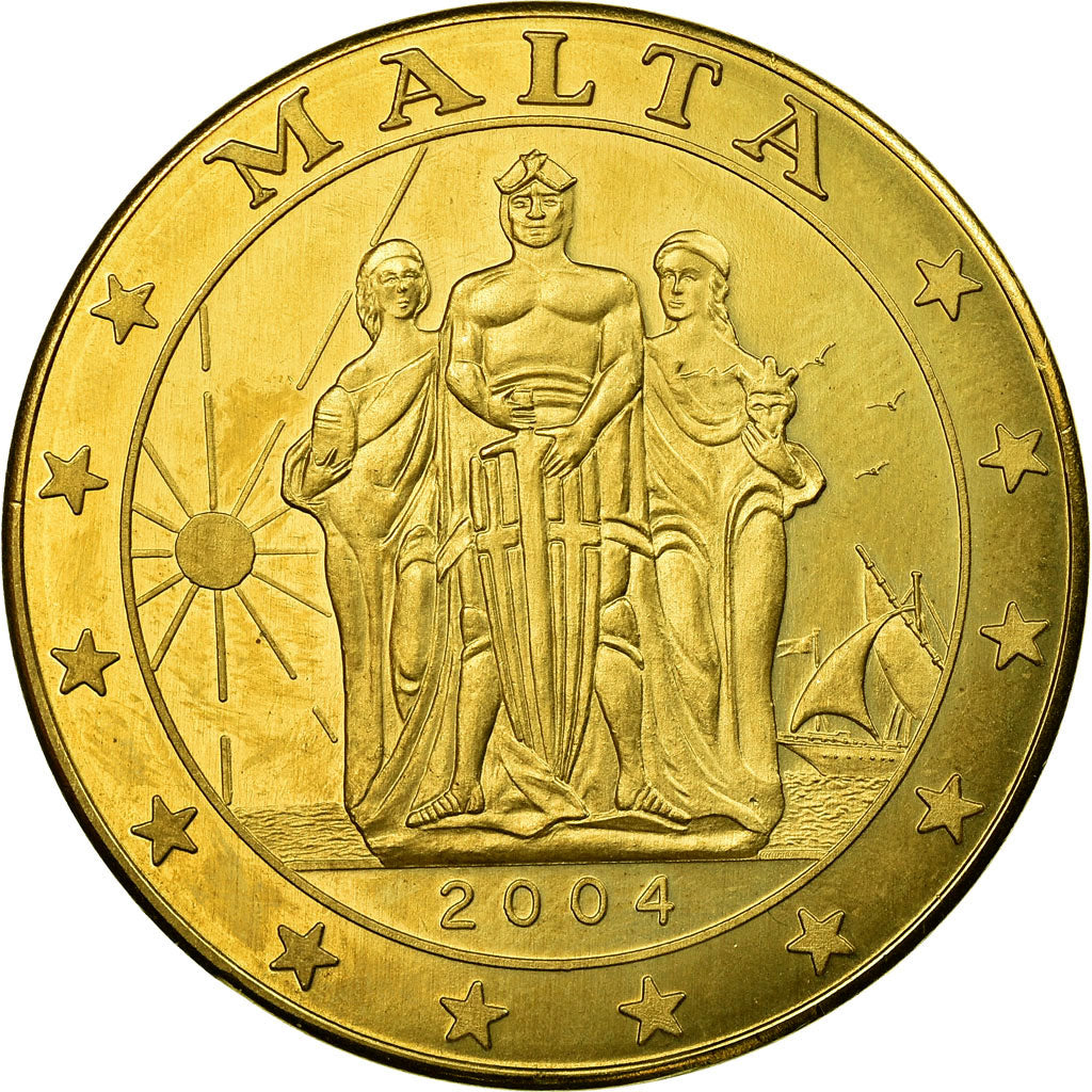 Moneda, Malta, 5 Euro, 2004, British Royal Mint, EBC, Oro, KM:Pn9
