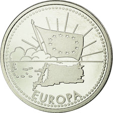 France, Jeton, 1997, Europa, MS(65-70), Silver