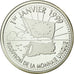 France, Jeton, 1999, Monnaie Unique, MS(65-70), Silver