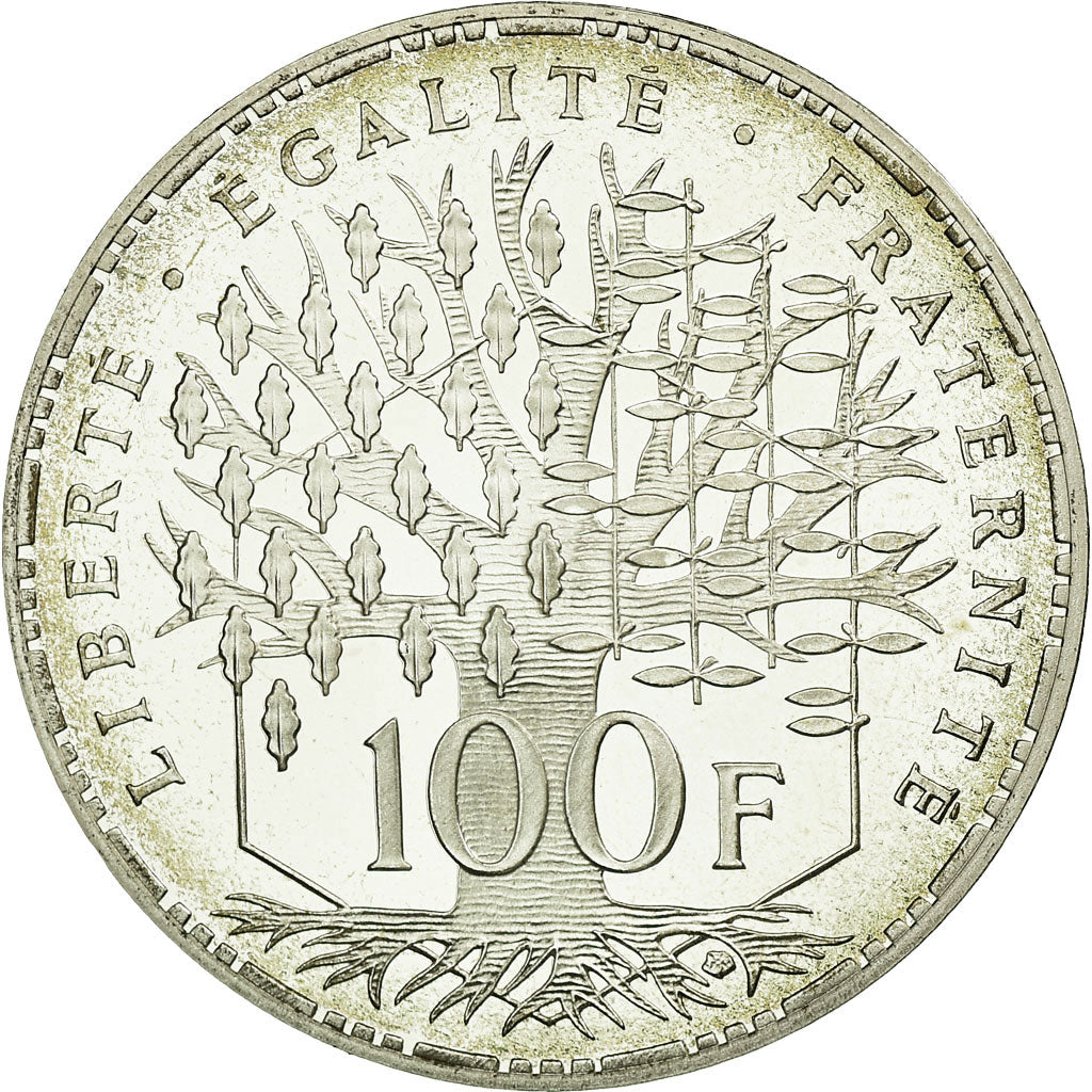 Coin, France, Panthéon, 100 Francs, 1998, Paris, MS(65-70), Silver, KM:951.1