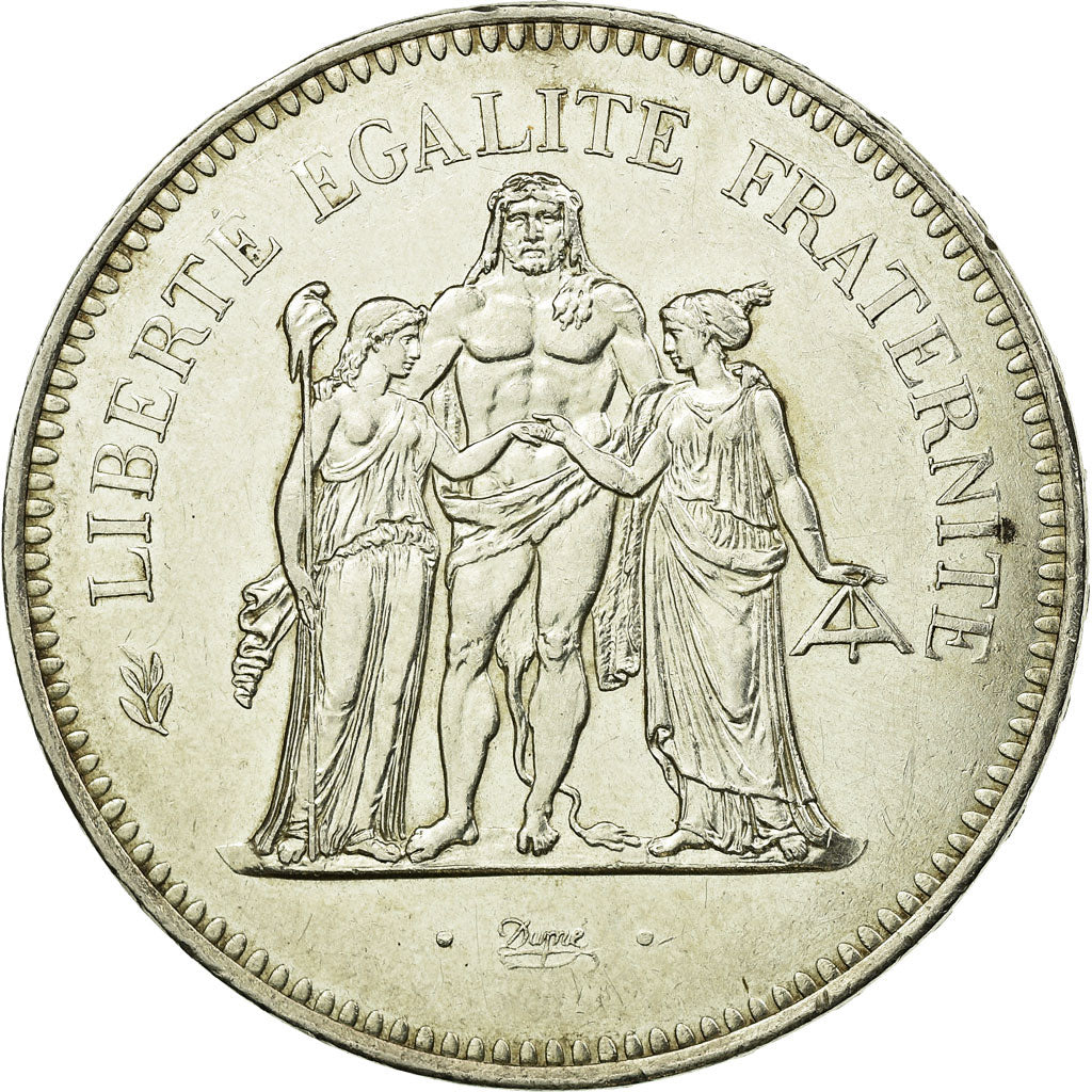 Monnaie, France, Hercule, 50 Francs, 1976, Paris, SUP, Argent, KM:941.1
