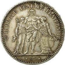 Monnaie, France, Hercule, 5 Francs, 1875, Paris, TTB, Argent, Gadoury:745a