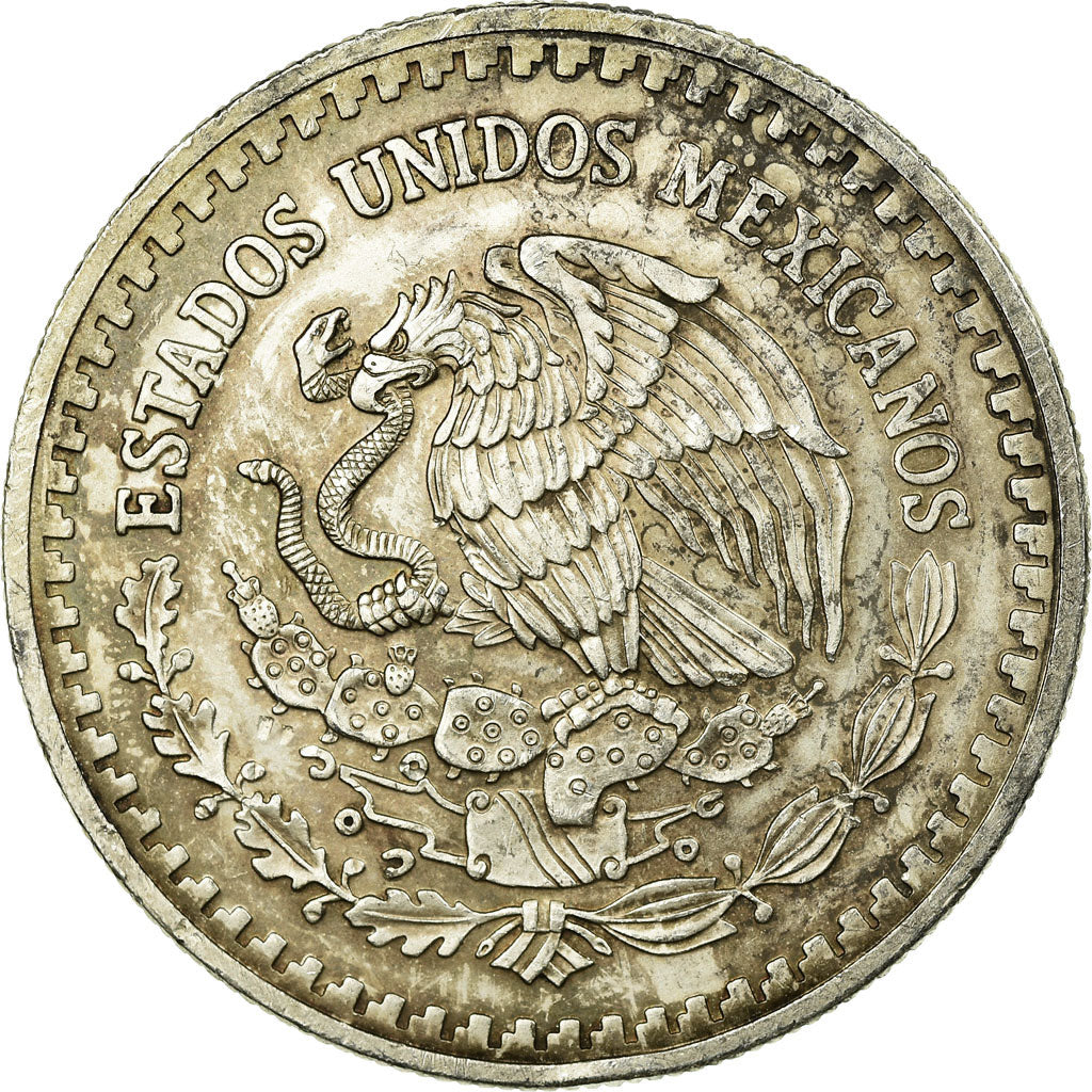 Moneta, Mexico, Onza, Troy Ounce of Silver, 1993, Mexico City, EF(40-45)