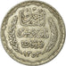Coin, Tunisia, Ahmad Pasha Bey, 5 Francs, AH 1353/1934, Paris, EF(40-45)
